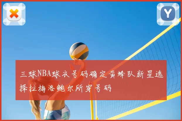 三球NBA球衣号码确定黄蜂队新星选择拉梅洛鲍尔所穿号码