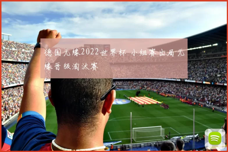 德国无缘2022世界杯 小组赛出局无缘晋级淘汰赛