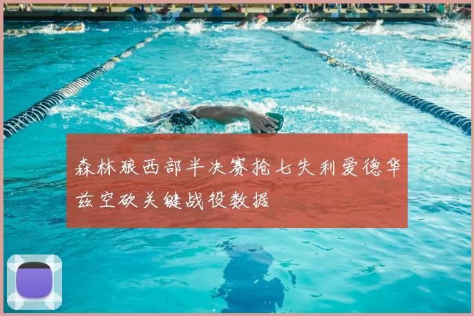 森林狼西部半决赛抢七失利爱德华兹空砍关键战役数据